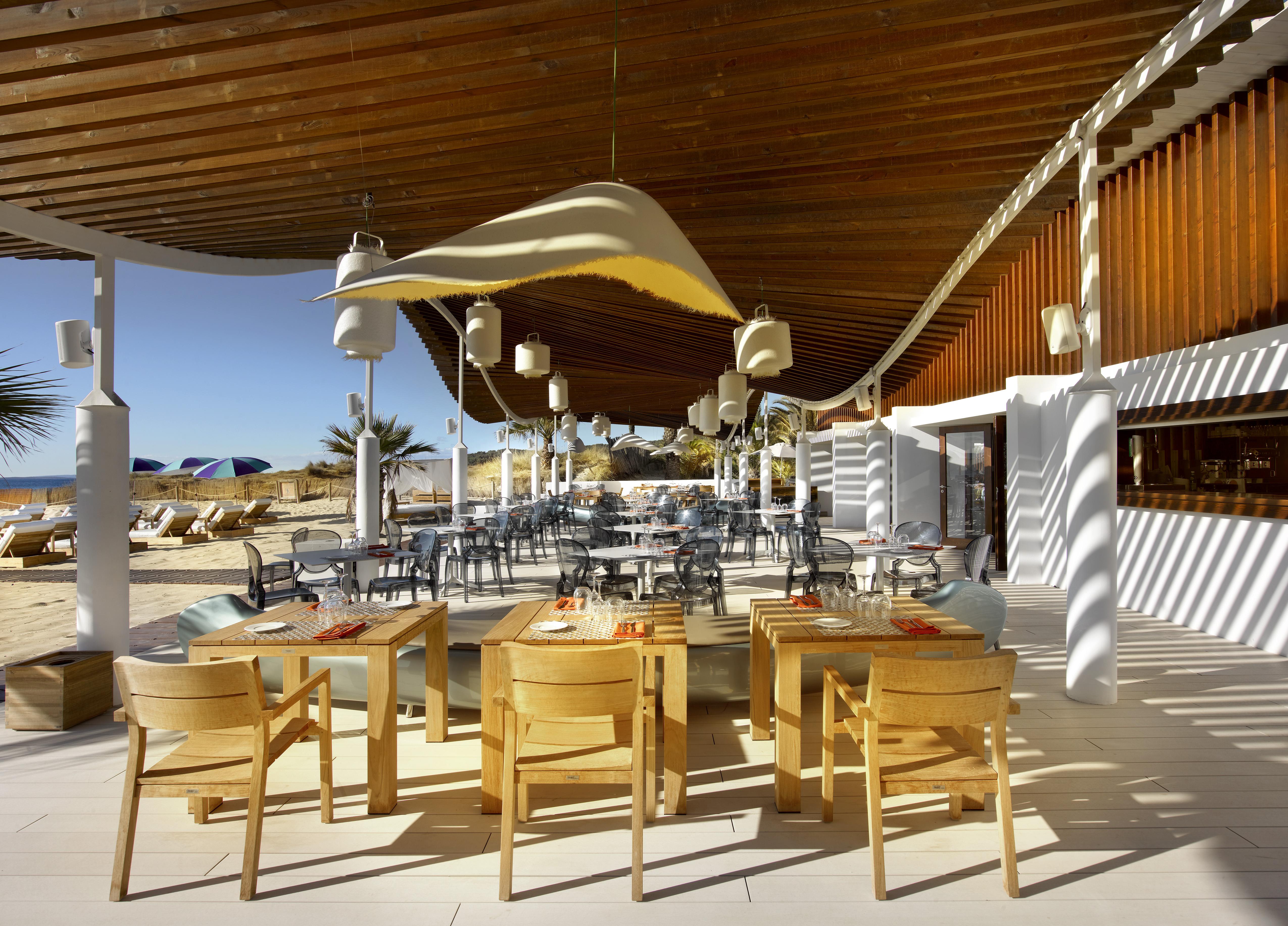 Hard Rock Hotel Ibiza Playa d'en Bossa Exterior foto Restaurant