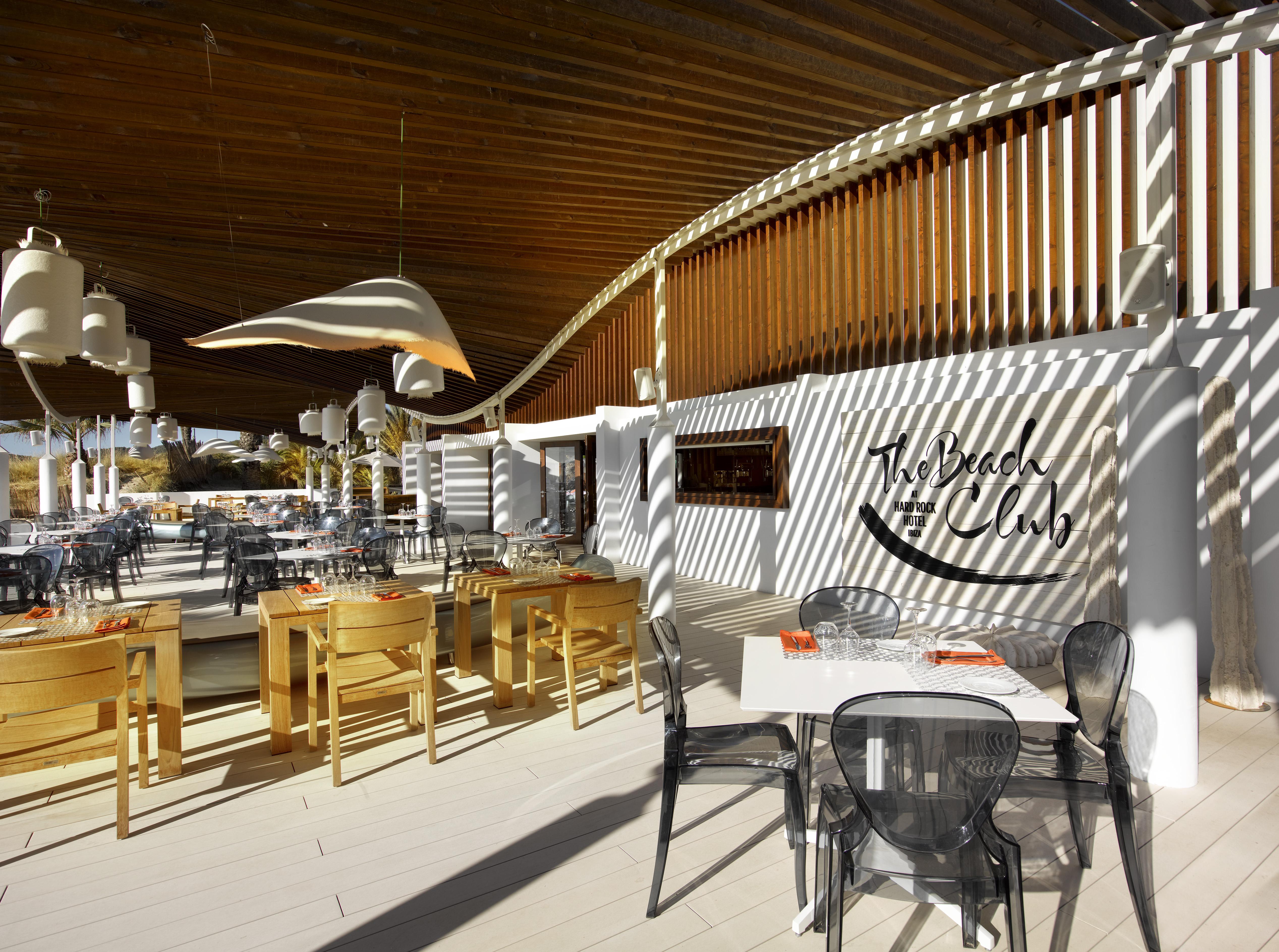 Hard Rock Hotel Ibiza Playa d'en Bossa Exterior foto Restaurant