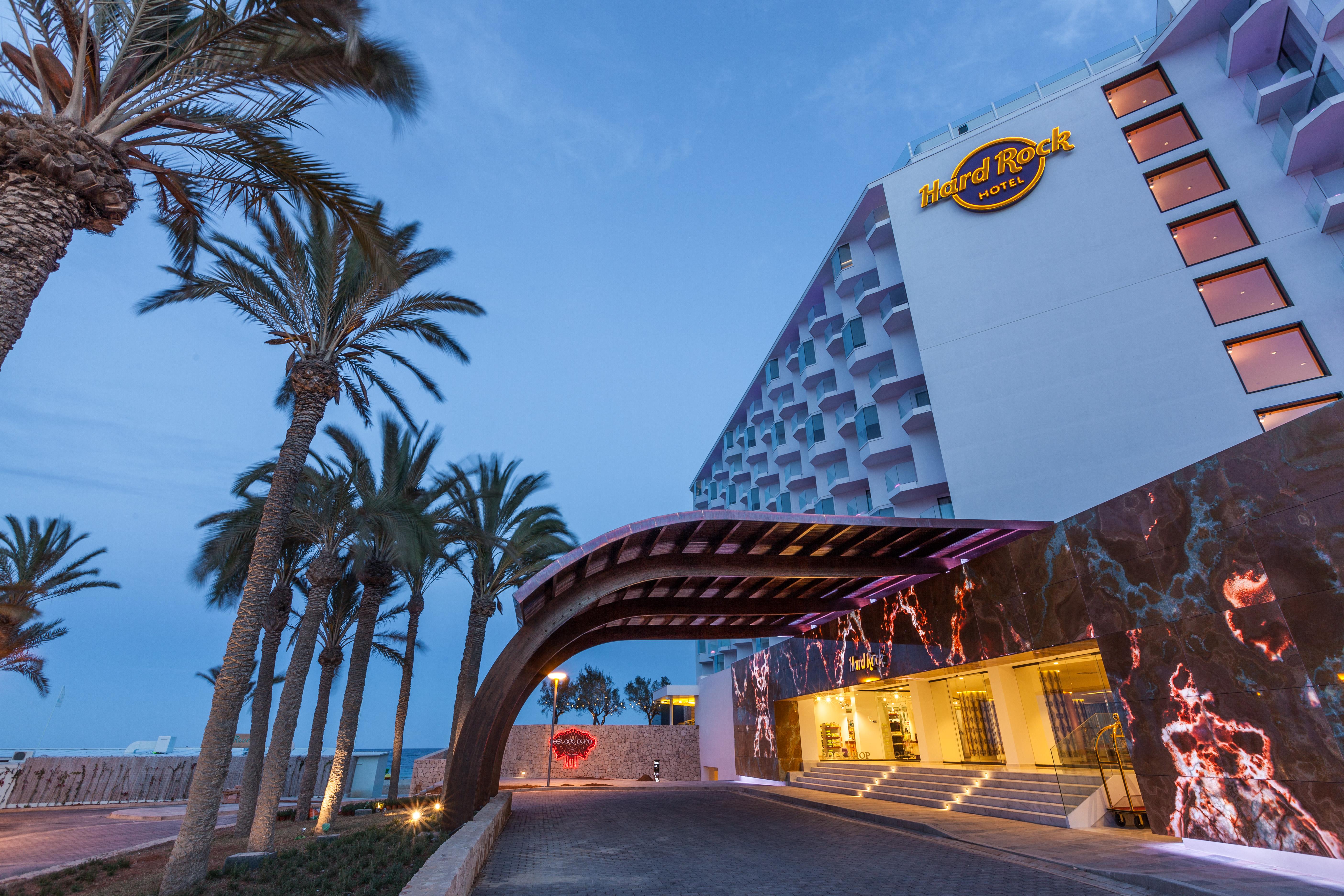 Hard Rock Hotel Ibiza Playa d'en Bossa Exterior foto Hard Rock Hotel Ibiza