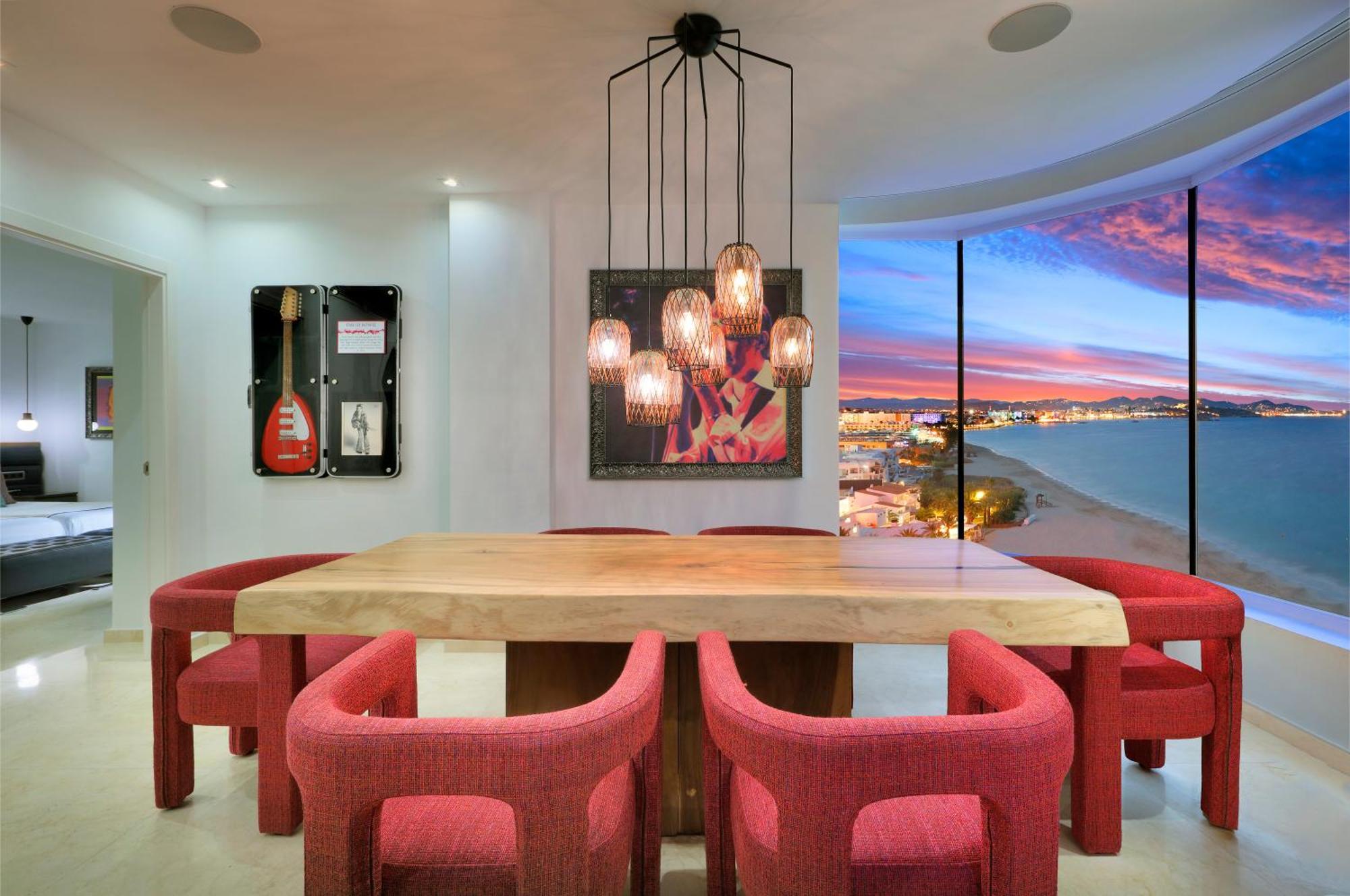 Hard Rock Hotel Ibiza Playa d'en Bossa Exterior foto Dining room